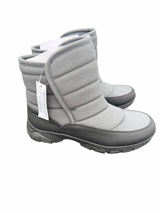 Lands' End Shoes - Lands End Expedition Men’s Waterproof Insulated Slip On Winter Boots Gray NWOB 9